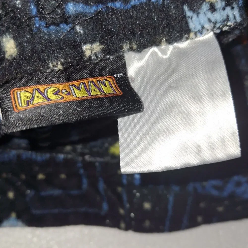 Bandai Namco Pac Man Lg Player Ready Comfy Fleece Lounge Sleep Pants - Picture 6 of 10
